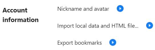 Import Data into Maxthon Web Browser