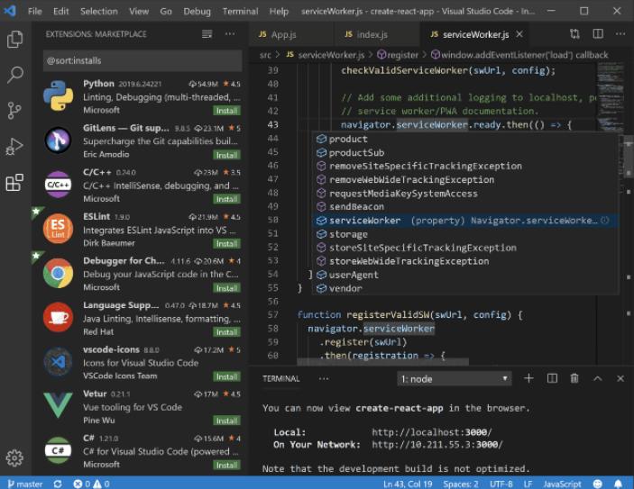 Visual Studio Code - the Free Python IDE