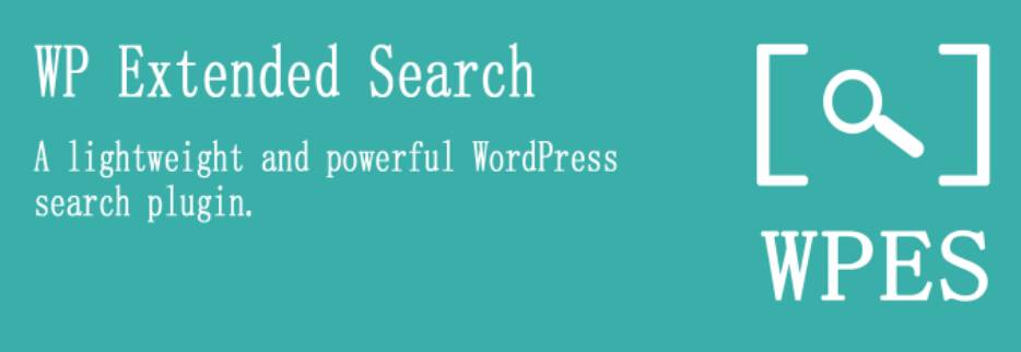 WP Extended Search - WordPress Search Plugin
