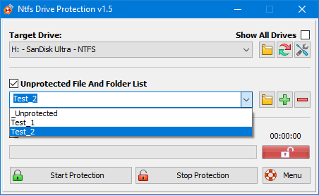 NTFS Drive Protection from Sordum