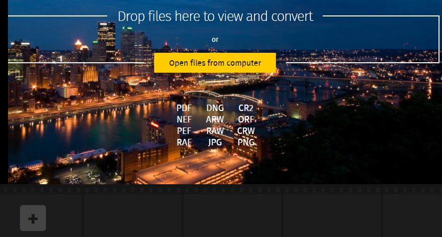 RAW.PIC.IO Online DNG Converter