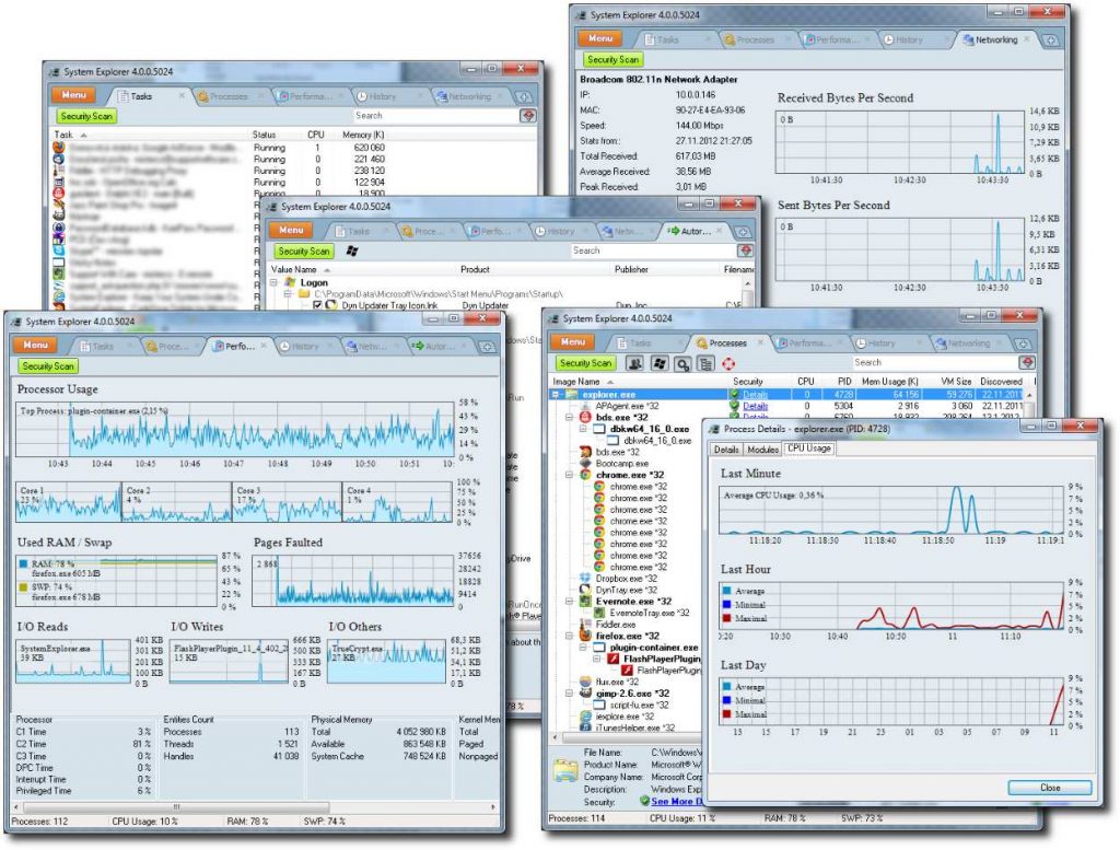System Explorer - Windows Process Killer Software