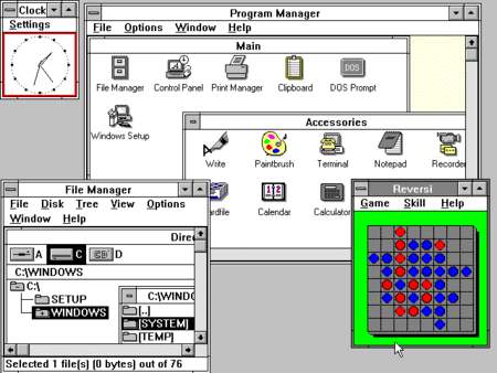 Windows OS Version 3.0