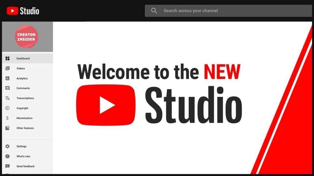 YouTube Studio Video Editing Software